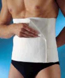 CIZETA ORTO' FLEXA FASCIA POSTOPERATORIA H 27 JOLLY A TRE STRISCE UNITE BIANCO 5 - dottorbianchi.it