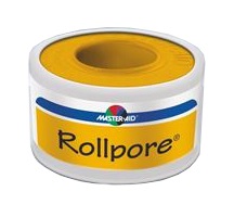 CEROTTO IN ROCCHETTO MASTER-AID ROLLPORE TESSUTO NON TESSUTO 5X1,25 - dottorbianchi.it