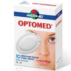 GARZA OCULARE MEDICATA MASTER-AID OPTOMED SUPER 10 PEZZI - dottorbianchi.it
