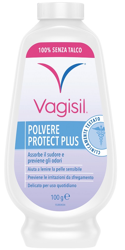 VAGISIL POLVERE PROTECT PLUS IGIENE FEMMINILE 100 G - dottorbianchi.it