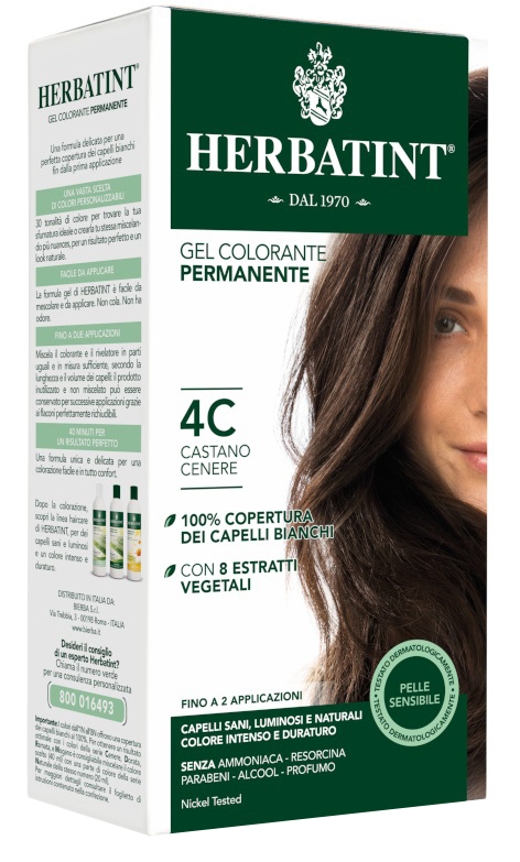 HERBATINT 4C CASTANO CENERE 150 ML - dottorbianchi.it