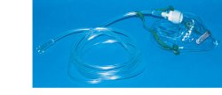 MASCHERA PER OSSIGENOTERAPIA MEDIA CONCENTRAZIONE CON 2 TUBI PROLUNGA 2 METRI - dottorbianchi.it