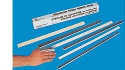 STECCA IN ALLUMINIO E LATTICE DI GOMMA PER IMMOBILIZZAZIONE DELLE DITA MISURA PICCOLA 12 PEZZI - dottorbianchi.it