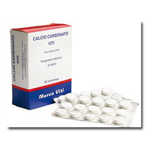 CALCIO CARBONATO VITI 60 COMPRESSE - dottorbianchi.it
