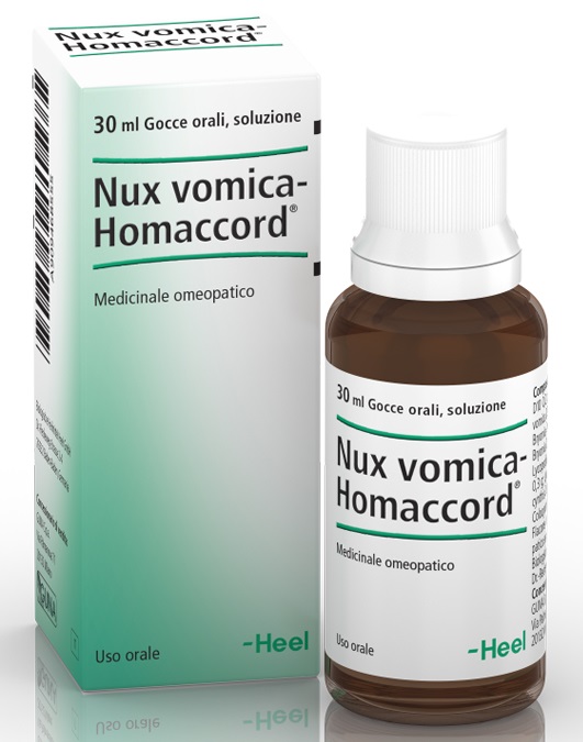 HEEL NUX VOMICA HOMACCORD GOCCE 30 ML - dottorbianchi.it