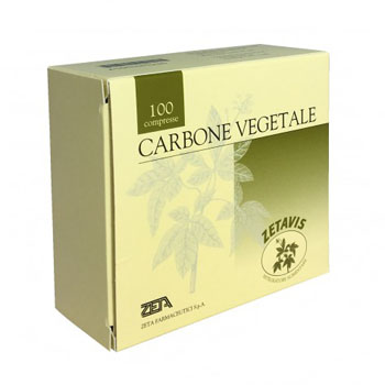 ZETAVIS CARBONE VEGETALE 40 COMPRESSE - dottorbianchi.it