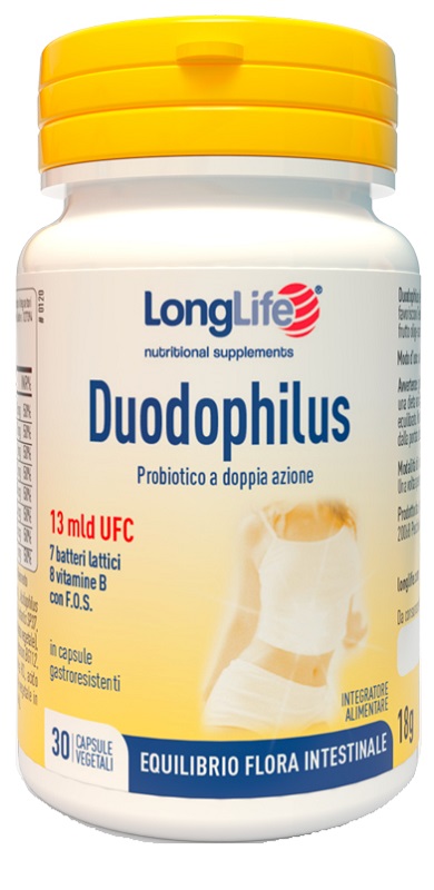 LONGLIFE DUODOPHILUS 30 CAPSULE VEGETALI - dottorbianchi.it