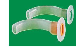 CANNULA DI GUEDEL MISURA 2 UTILIZZATA PER MANTENERE LIBERA LA VIA OROFARINGEA IN PAZIENTI NON COSCIENTI. IL CORRETTO POSIZIONAMENTO MANTIENE LA LINGUA ADERENTE AL PALATO INFERIORE - dottorbianchi.it