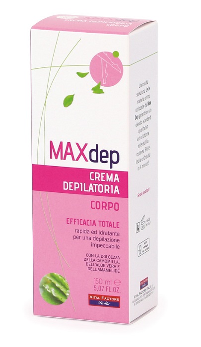 MAX DEP CREMA DEPILATORIA CORPO 150 ML - dottorbianchi.it