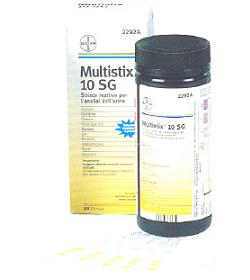 STRISCIA REATTIVA MULTITEST MULTISTIX 10SG 25 PEZZI - dottorbianchi.it