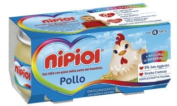 NIPIOL OMOGENEIZZATO POLLO 80 G 2 PEZZI - dottorbianchi.it