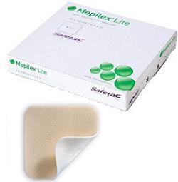 MEPILEX LITE MEDICAZIONE IN SCHIUMA DI POLIURETANO 10X10 CM 5 PEZZI - dottorbianchi.it