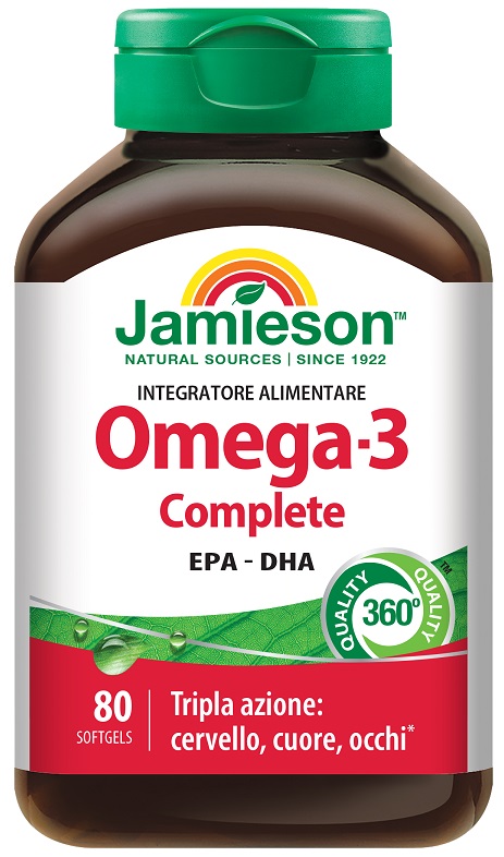OMEGA 3 COMPLETE JAMIESON 80 PERLE - dottorbianchi.it