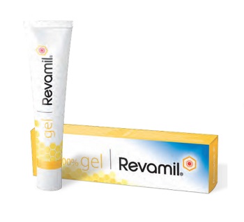 GEL A BASE DI MIELE STANDARDIZZATO E IRRADIATO A RAGGI GAMMA REVAMIL GEL PER GESTIONE ULCERE E INFEZIONI TUBO 18 G - dottorbianchi.it