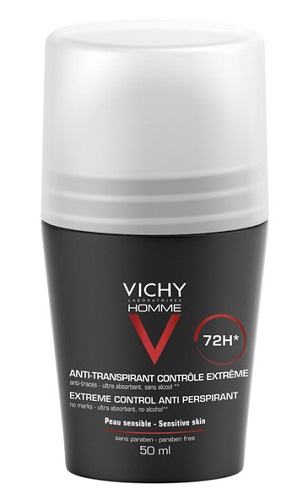 VICHY HOMME DEO ROLL-ON ANTI-TRASPIRANTE 50 ML - dottorbianchi.it