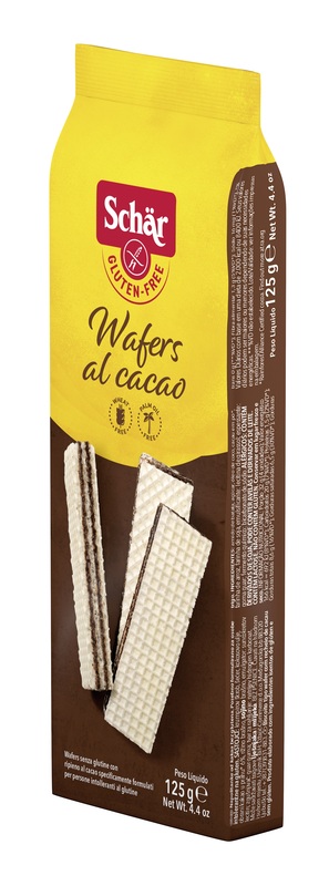 SCHAR WAFERS AL CACAO 125 G - dottorbianchi.it