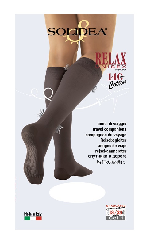 RELAX UNISEX 140 GAMBALETTO COTTON NERO 5 XXL - dottorbianchi.it