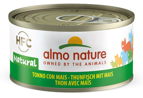 ALMO NATURE CAT TONNO MAIS 70 G - dottorbianchi.it