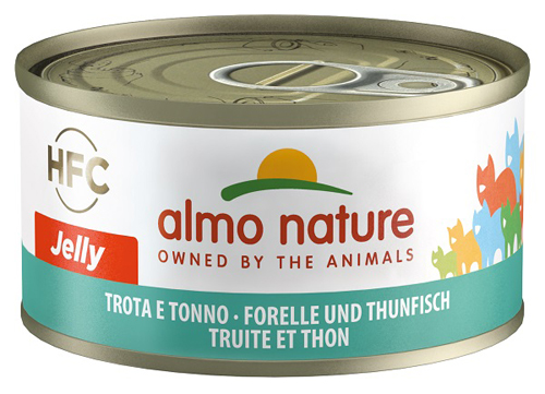 ALMO NATURE CAT TROTA TONNO 70 G - dottorbianchi.it