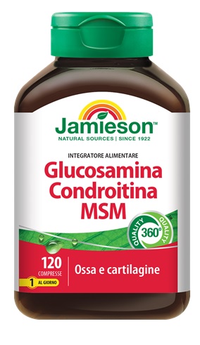 GLUCOSAMINA CONDROITINA MSM 120 COMPRESSE - dottorbianchi.it