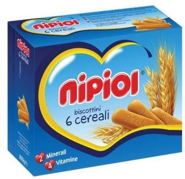 NIPIOL BISCOTTINI 6 CEREALI 800 G - dottorbianchi.it