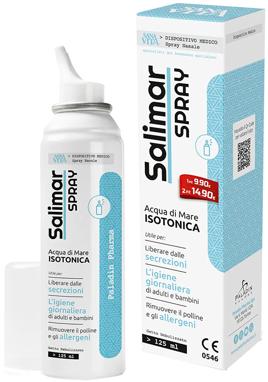 SANAVITA SALIMAR SPRAY NASALE NEW 125 ML - dottorbianchi.it