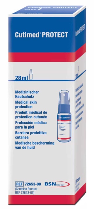 FILM BARRIERA PROTETTIVA CUTANEA CUTIMED PROTECT FILM IN SPRAY DA 28ML PER CUTE INTEGRA - dottorbianchi.it