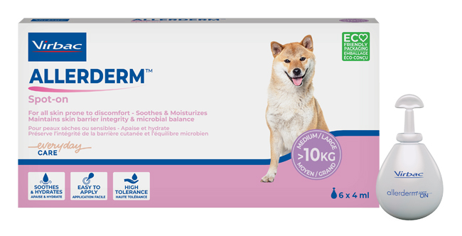 ALLERDERM SPOT ON CANI SUPERIORI A 10 KG 6 PIPETTE 4 ML - dottorbianchi.it