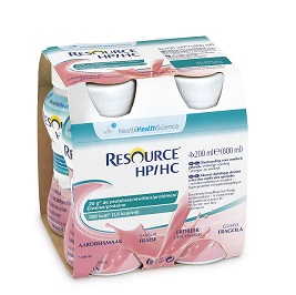 RESOURCE HP/HC FRAGOLA 4 BOTTIGLIE 200 ML - dottorbianchi.it
