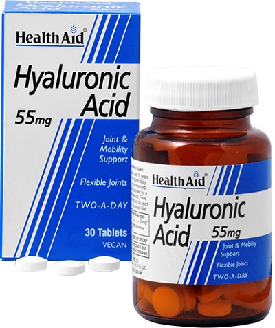 ACIDO IALURONICO HYALURONIC ACID 55MG 30 COMPRESSE - dottorbianchi.it