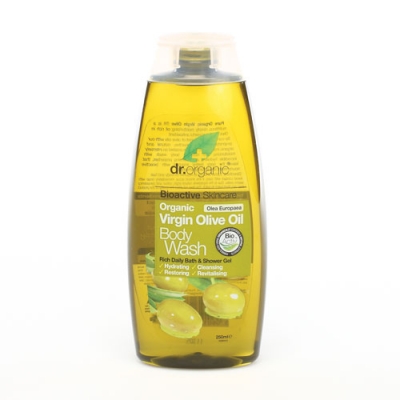 DR ORGANIC VIRGIN OLIVE OIL OLIO DI OLIVA BODY WASH DETERGENTE CORPO 250 ML - dottorbianchi.it