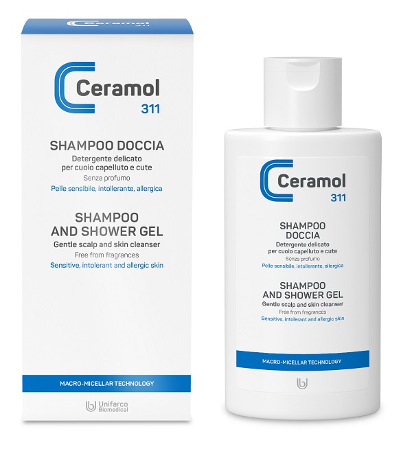 CERAMOL SHAMPOO DOCCIA FLACONE 200 ML - dottorbianchi.it