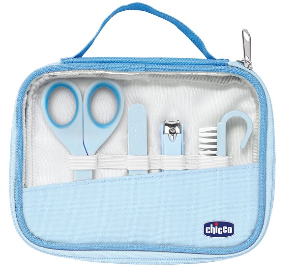 CHICCO SET UNGHIE BAMBINO AZZURRO-VERDE - dottorbianchi.it