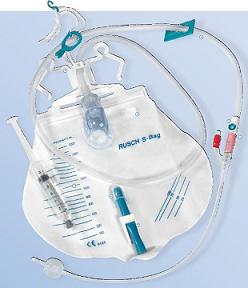 CATETERE IN SILICONE SCANALATO PROFILCATH PRECONNESSO CH14 LUNGHEZZA 40CM + SACCA DI DRENAGGIO DA 2000ML GRADUATA CON TUBO DI SCARICO ELASTICO E CHIUSURA A MORSETTO - dottorbianchi.it