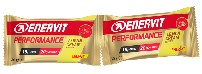 ENERVIT PS DOUBLE LEMON CREAM 2 MEZZE PORZIONI BOX 1 BARRETTA - dottorbianchi.it