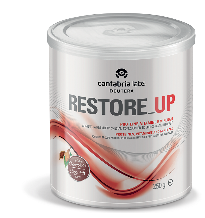 RESTORE UP CIOCCOLATO BARATTOLO 250 G - dottorbianchi.it