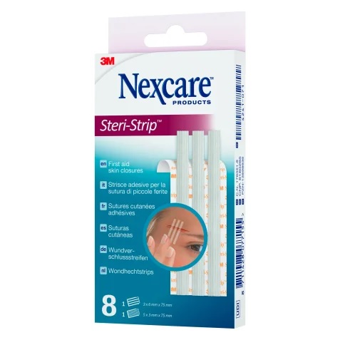 CEROTTO PER SUTURA NEXCARE STERISTRIP 6X75 MM + 3X75 MM - dottorbianchi.it
