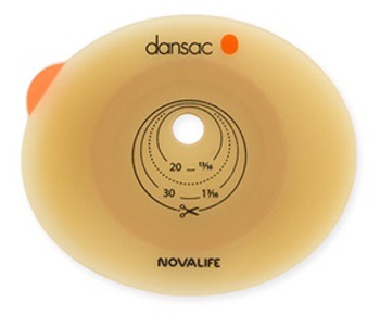PLACCA PER COLO ILEO ED UROSTOMIA DANSAC NOVALIFE2 70MM RITAAGLIABILE 10-62 - dottorbianchi.it