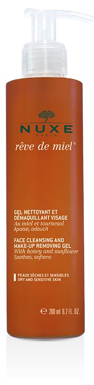NUXE REVE DE MIEL GEL STRUCCANTE E DETERGENTE 200 ML - dottorbianchi.it