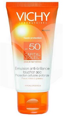 IDEAL SOLEIL VISO DRY TOUCH SPF50 50 ML - dottorbianchi.it