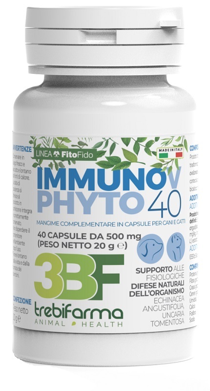 IMMUNOV CAPSULE 40 CAPSULE BARATTOLO 20 G - dottorbianchi.it