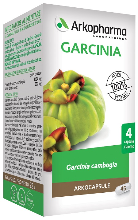 ARKO CAPSULE GARCINIA CAMB 45 CAPSULE - dottorbianchi.it