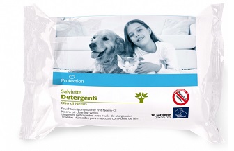 ORME NATURALI SALVIETTINE DETERGENTI ALL'OLIO DI NEEMM 20 PEZZI - dottorbianchi.it