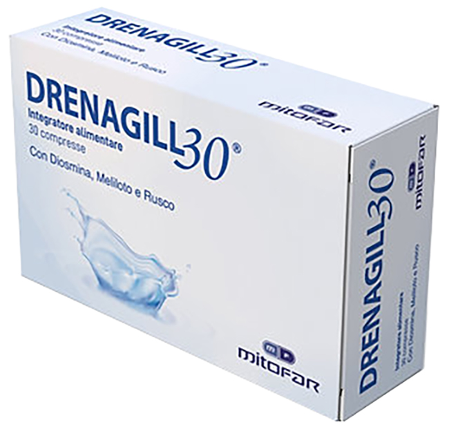 DRENAGILL 30 30 COMPRESSE - dottorbianchi.it