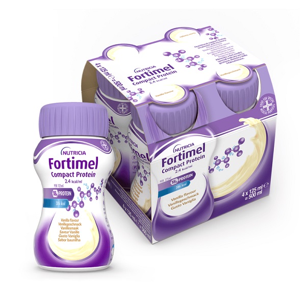 FORTIMEL COMPACT PROTEIN VANIGLIA 4 X 125 ML - dottorbianchi.it