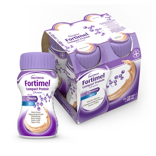 FORTIMEL COMPACT PROTEIN CAFFE' 4 X 125 ML - dottorbianchi.it