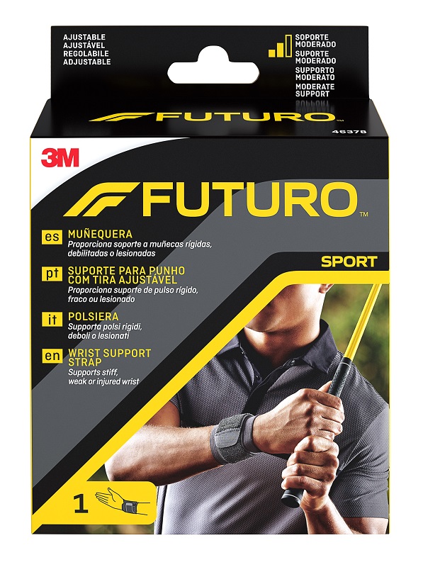 POLSINO ELASTICO UNIVERSALE FUTURO SPORT NERO - dottorbianchi.it