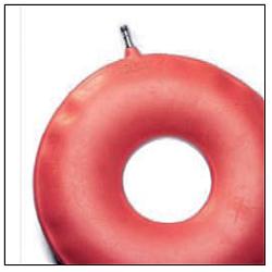 CIAMBELLA PER INVALIDI GONFIABILE IN GOMMA TEAM DELUXE IN SACCHETTO DIAMETRO 43 CM 1 PEZZO - dottorbianchi.it