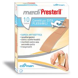 CEROTTO PER DITA MEDIPRESTERIL FLESSIBILE 12X2CM 10 PEZZI - dottorbianchi.it