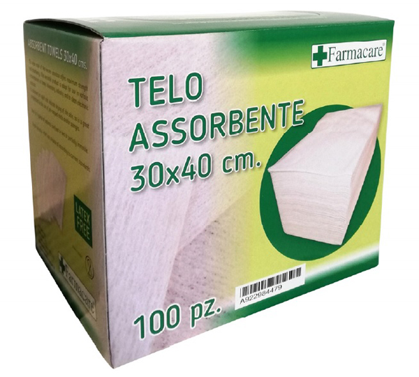 TELO ASSORBENTE 30X40CM 100 PEZZI - dottorbianchi.it